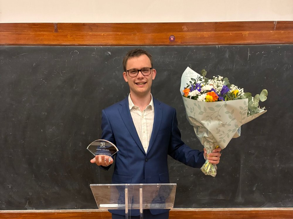 Lauréat du concours d'éloquence de la CNJE